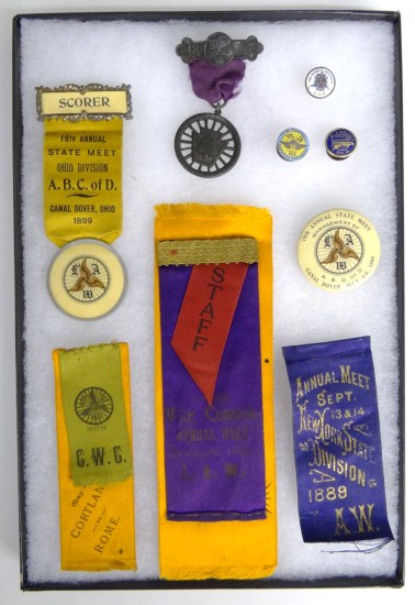 (9) LAW items including medals ribbons