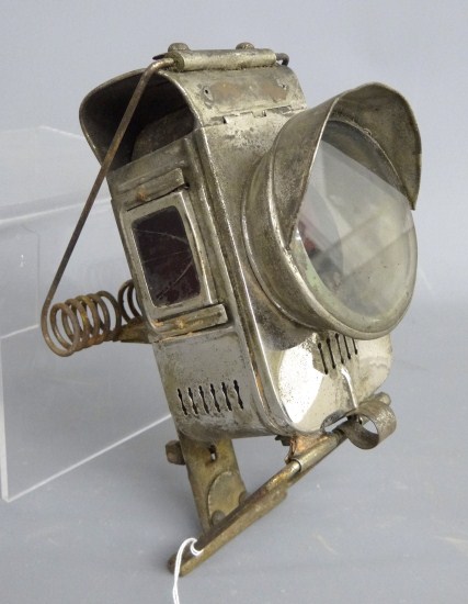 c. 1890 oil lamp fitting a hard