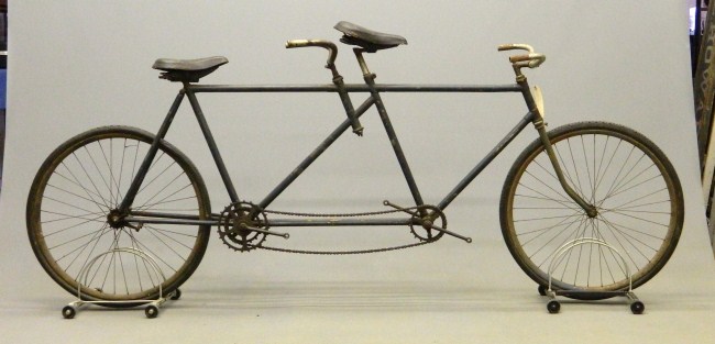 c 1898 Male Male tandem bicycle  16648b