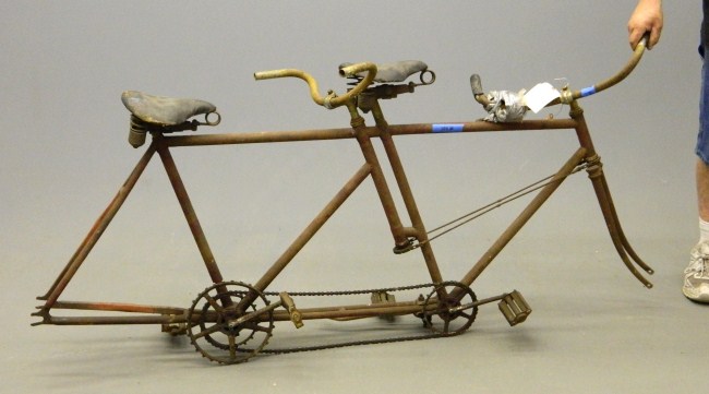 c 1920 Male Male tandem bicycle 1664ba