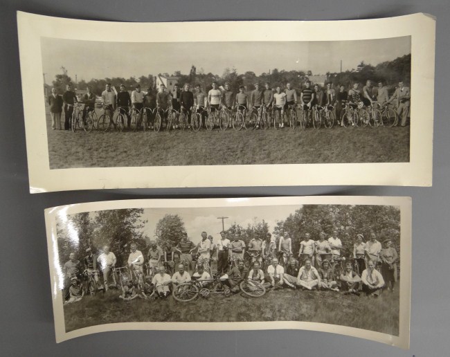 Lot (2) group photos c.1940's -
