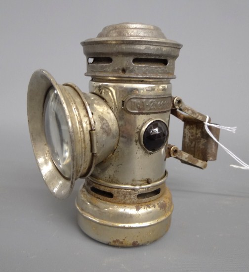 Bicycle Oil Lamp No 1 Chester worn