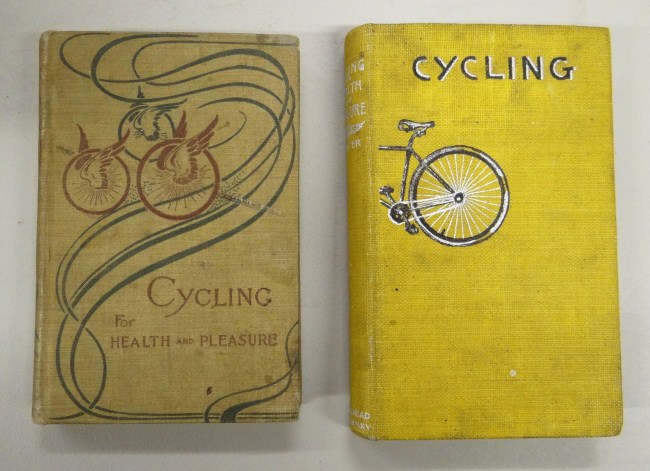 Lot of 2 bicycle books including