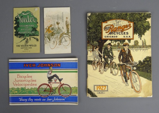 Bicycle catalog lot including: