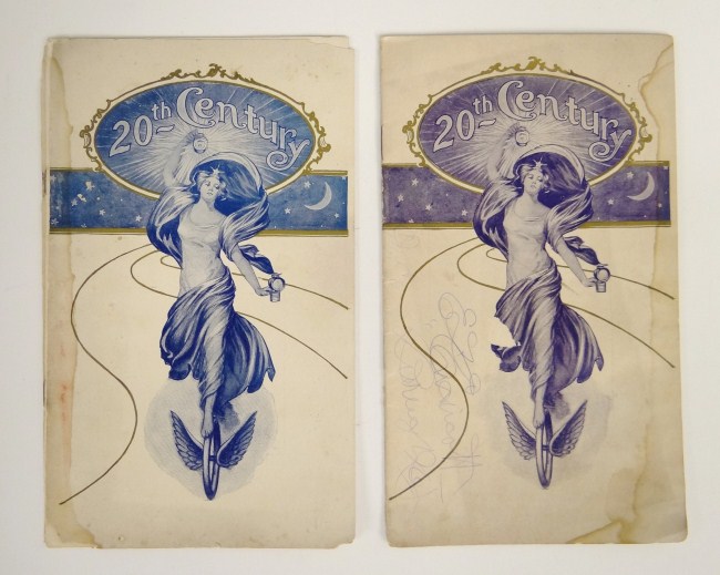 Lot (2) 20th C. lamp catalogs c. 1901.