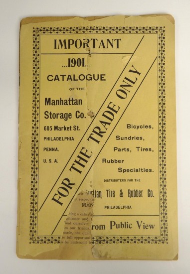 Manhattan Storage Co. catalog. 36 pages.