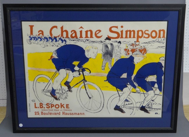 Eary poster ''La Chaine Simpson''.