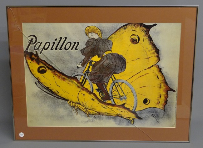 Reproduction poster ''Papillion''