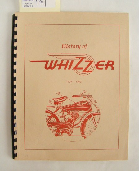Soft cover book ''History of Whizzer