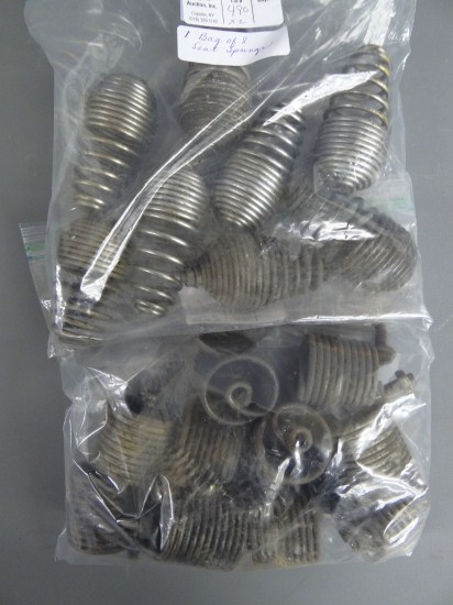 Lot of 19 old saddle springs. Good cond.
