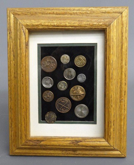 Framed collection of early LAW 1665e0