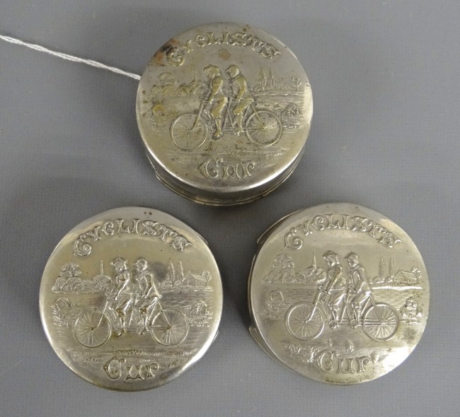 Lot 3 early cyclist s cups VG 1665fa