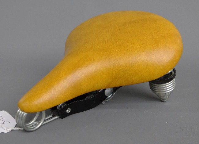 Persons NOS balloon tire bicycle saddle.