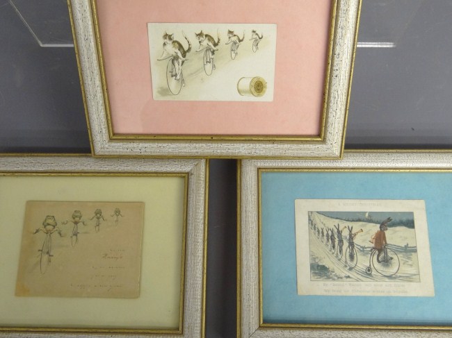 Lot (3) Framed Bicycle Subjects: