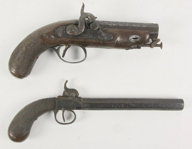 A percussion cap pocket pistol 164798