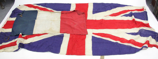 A large Union Flag 266cm x 122cm