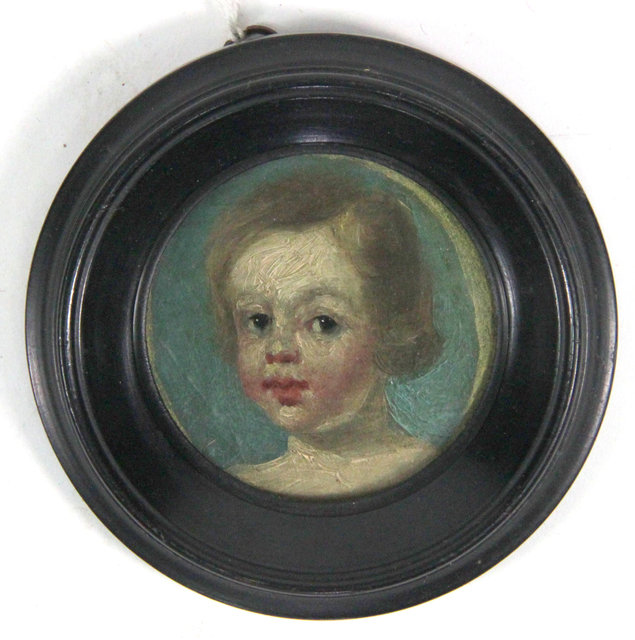 19th Century SchoolBust portrait 16480a