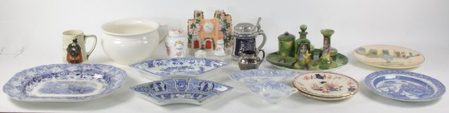 A quantity of household ceramics