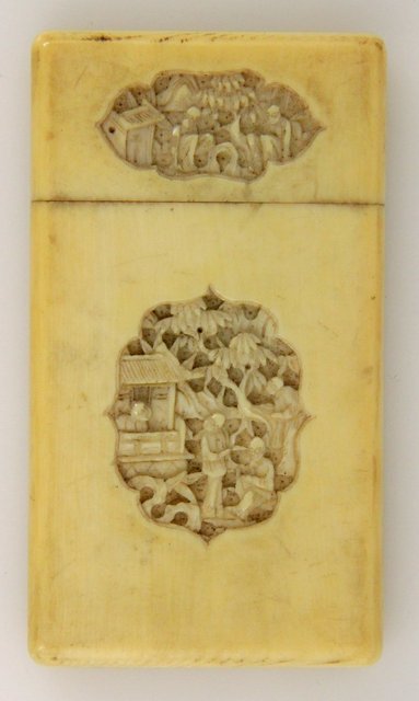 A Cantonese ivory card case 164869
