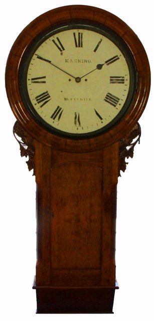 A fine Victorian eight-day tavern clock