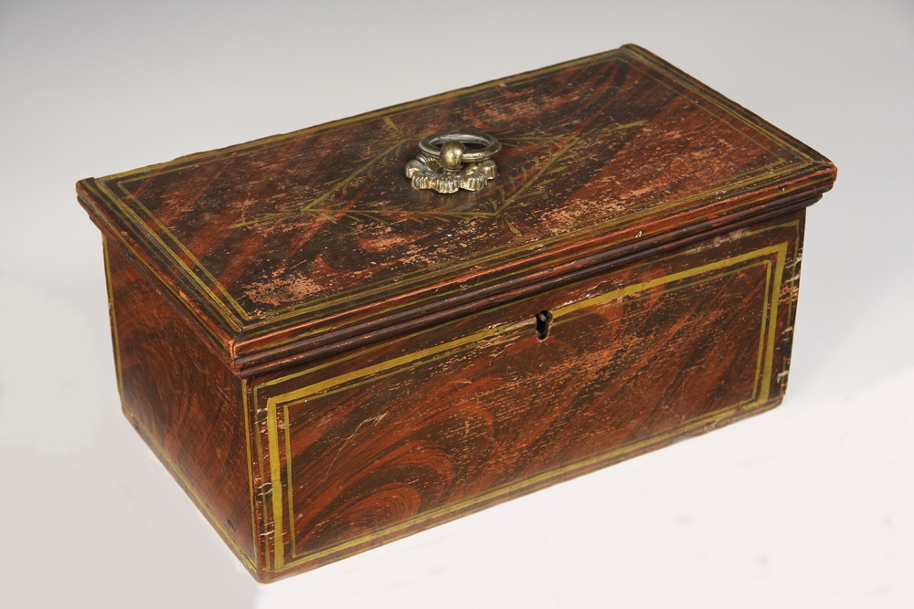 MAINE DOCUMENT BOX - Early 19th