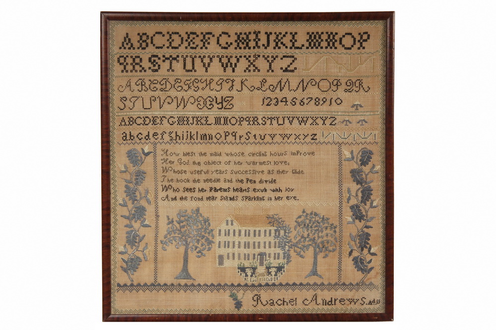 SAMPLER 1811 Silkwork Sampler 165145