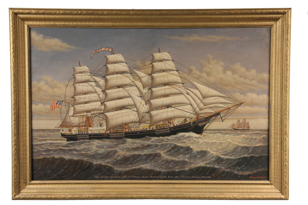 OOC Clipper Ship Andrew Jackson  16517d