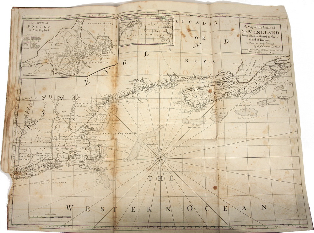 RARE EARLY ATLAS 1789 Large Folio 165189