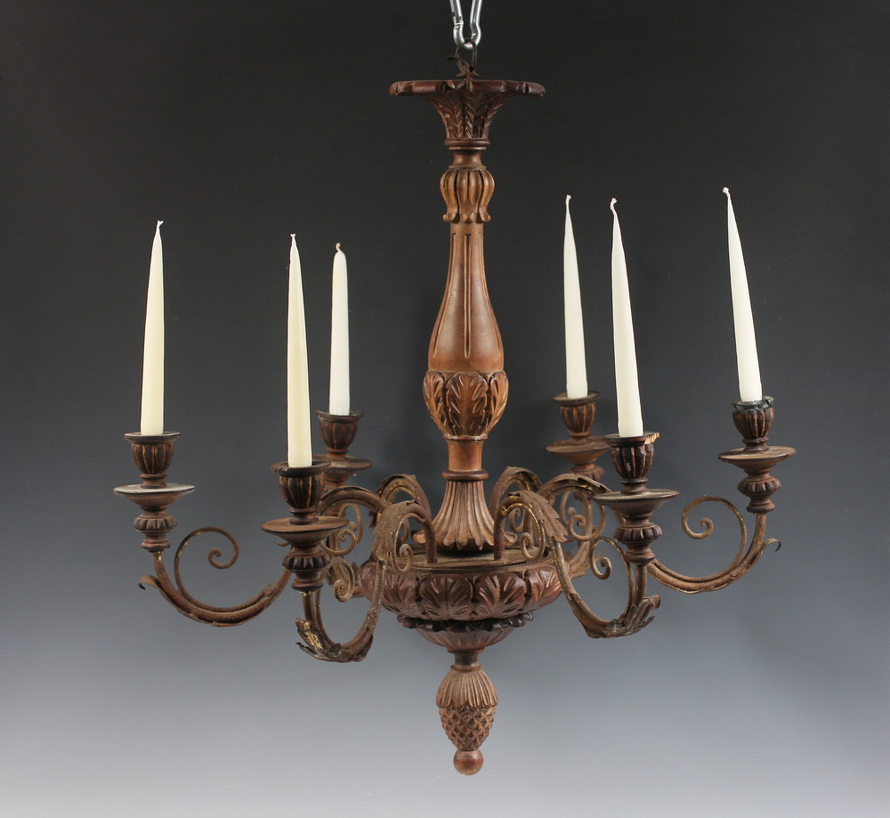 CONTINENTAL CHANDELIER - Wrought