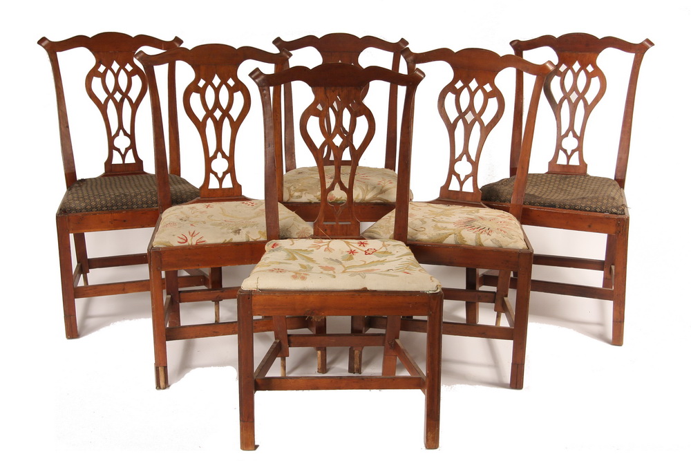 SET 6 PERIOD CHAIRS Set of 165205