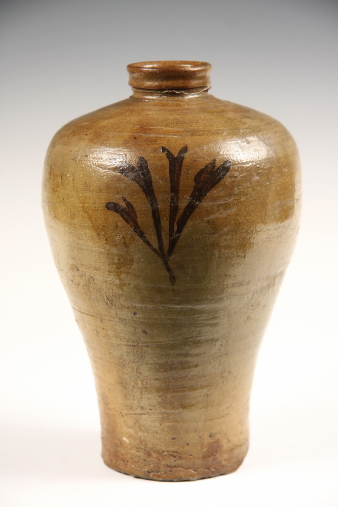 KOREAN STONEWARE JAR 18th c Korean 16525d