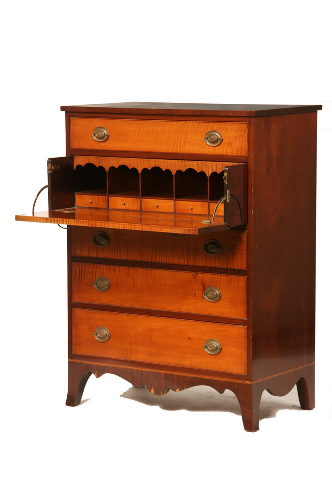 CUSTOM BUTLERS CHEST - Custom Hepplewhite