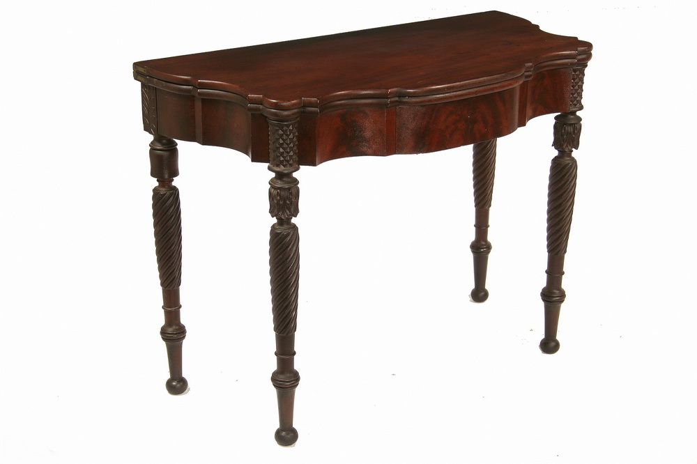 SHERATON CARD TABLE - Fine Sheraton