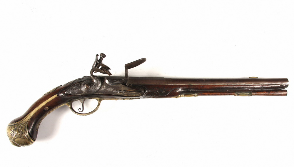 FLINTLOCK PISTOL - 18th c. Spanish