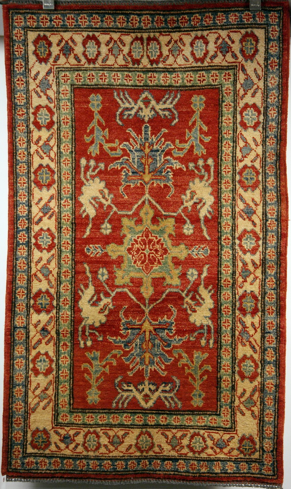 AREA RUG 2 9 x 4 8 Kazak 1652ba