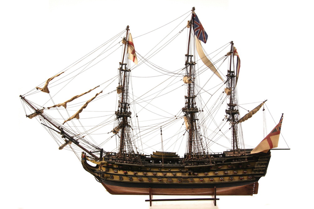 SHIP MODEL Very Detailed Solid 1652ca