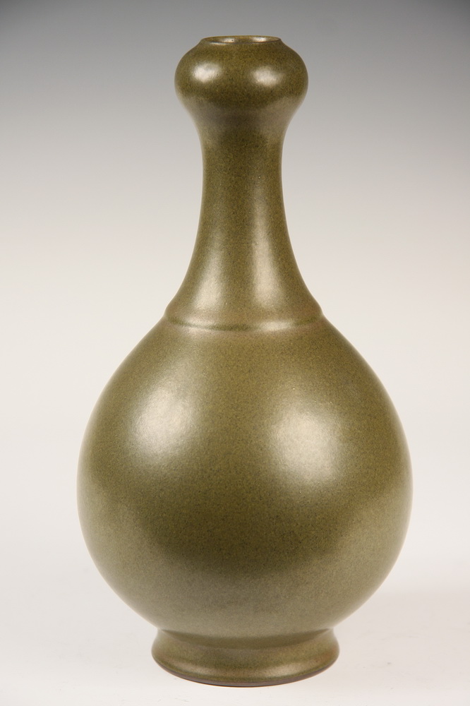 CHINESE GLAZED POTTERY JAR - Garlic