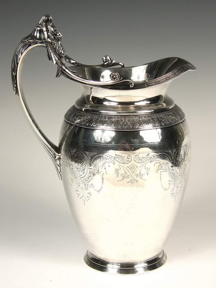 VICTORIAN STERLING PITCHER Gorham 165329