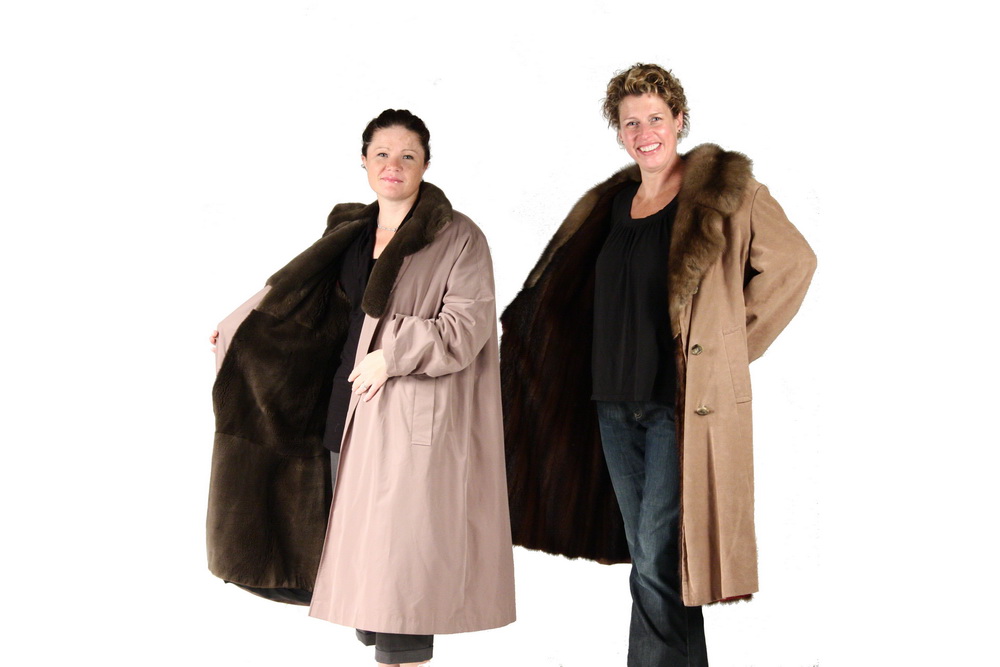  2 STORM COATS 1 Sheared 16532b