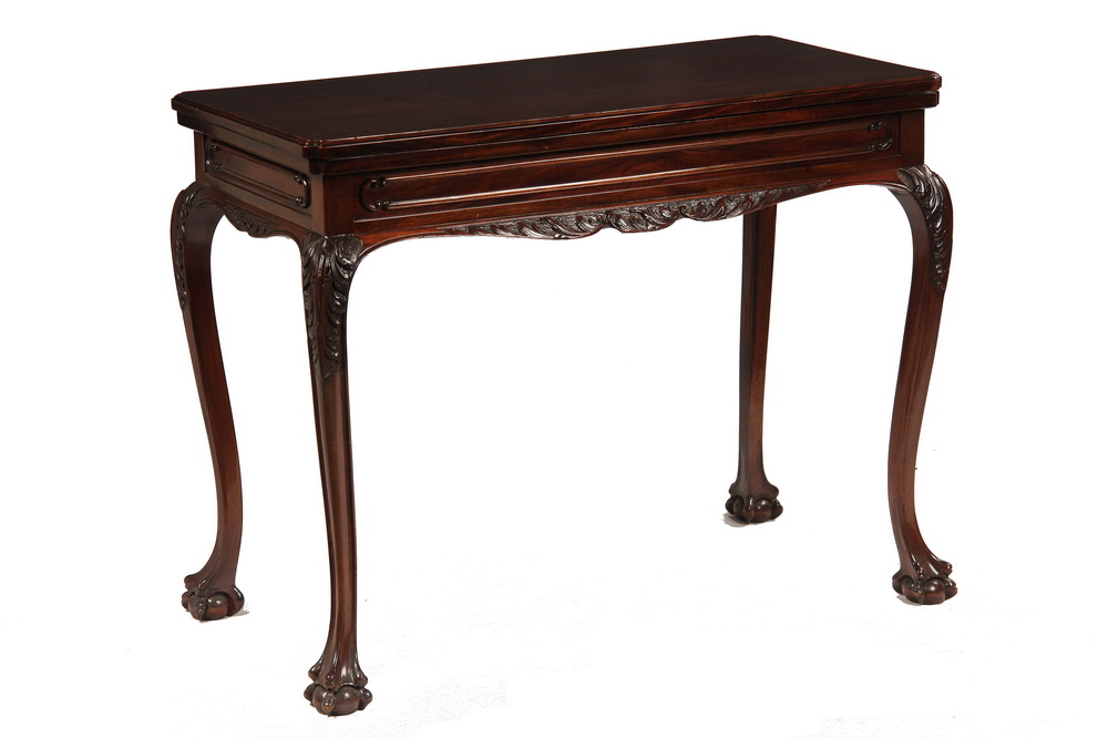 ROSEWOOD CARD TABLE Custom circa 165340