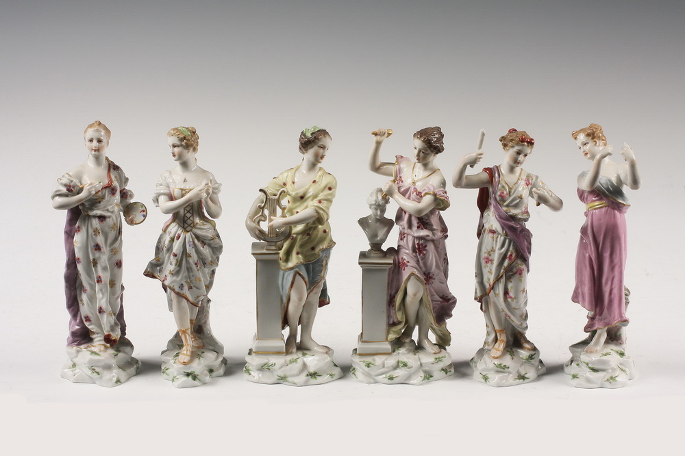  6 SEVRES FIGURINES The Six 1653a7