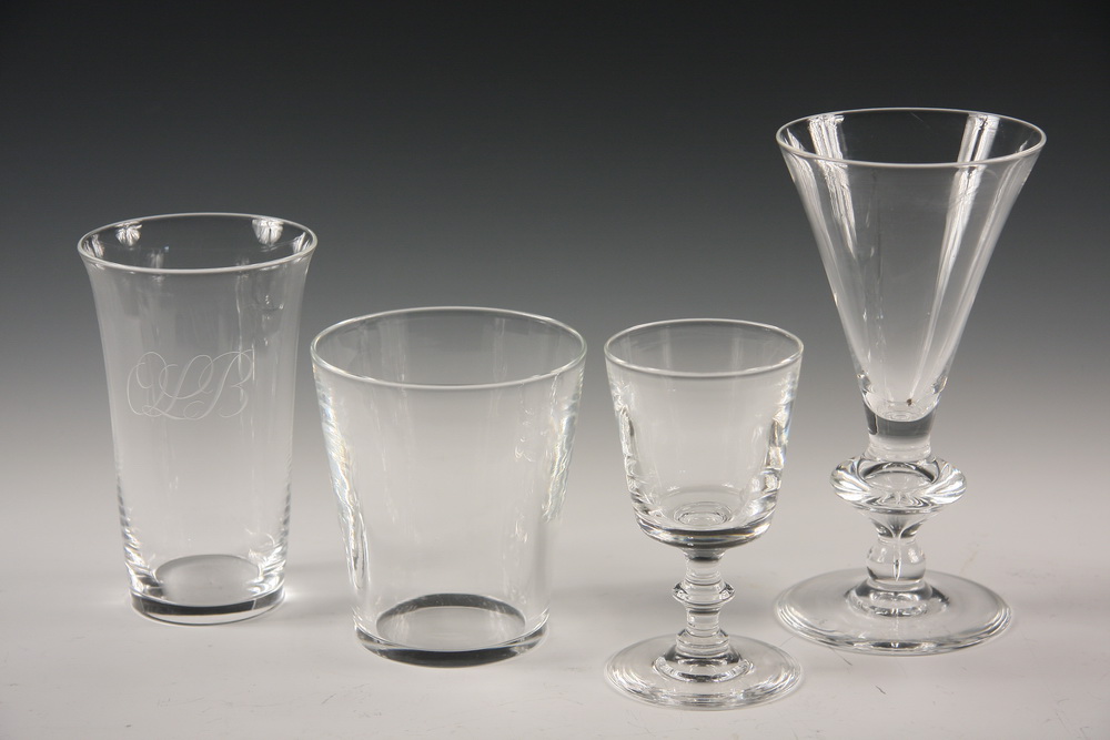 LOT (25) MIXED STEUBEN GLASSES