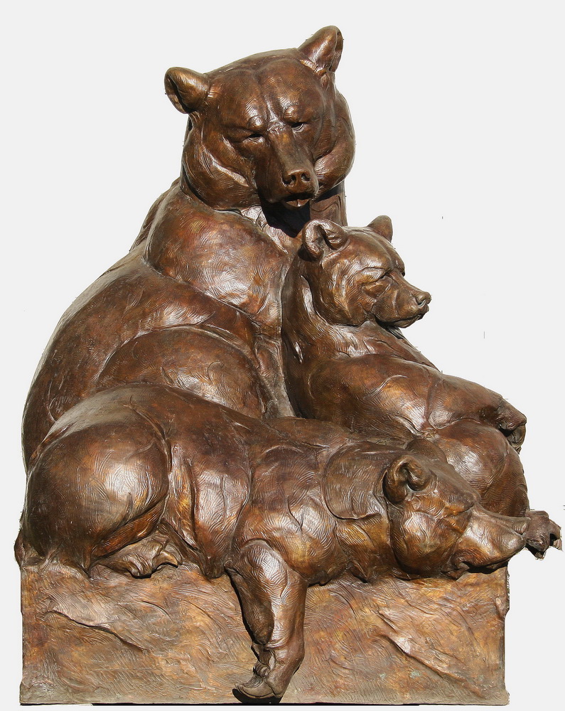 BRONZE SCULPTURE Monumental bronze 1653e8