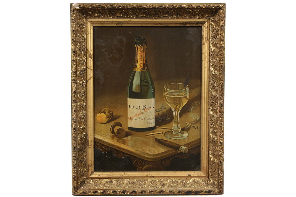 TIN LITHO ADVERTISEMENT Champagne 165449