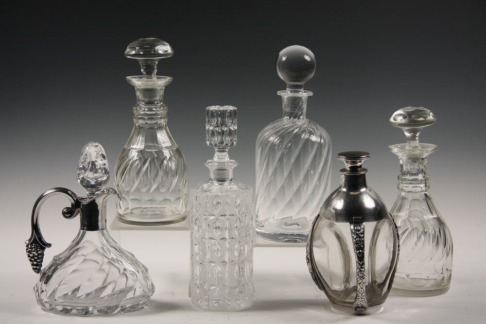 GROUP 6 DECANTERS Including  165442