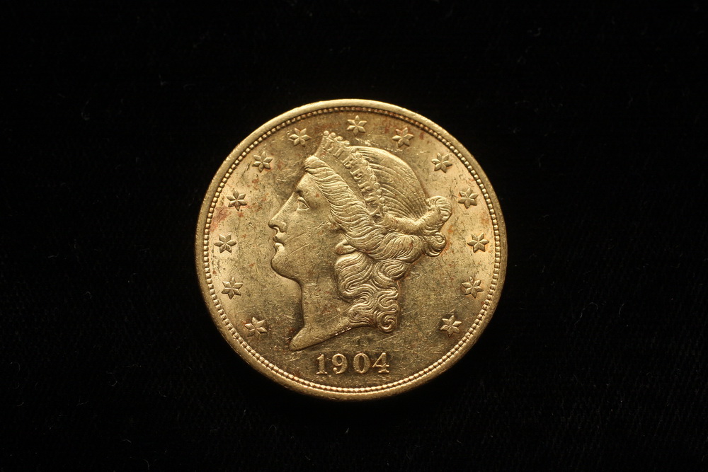 COIN - 1 Liberty Head $20 gold