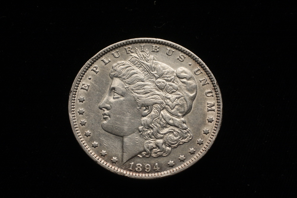 COIN - (1) Morgan silver dollar 1894