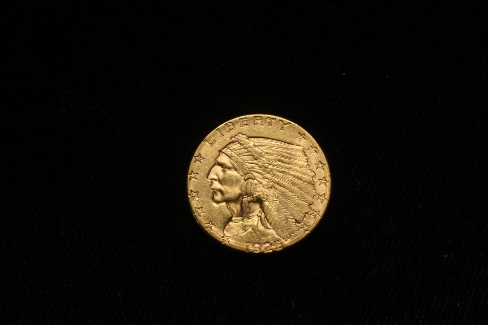 COIN 1 Indian Head 2 1 2 gold 16547a