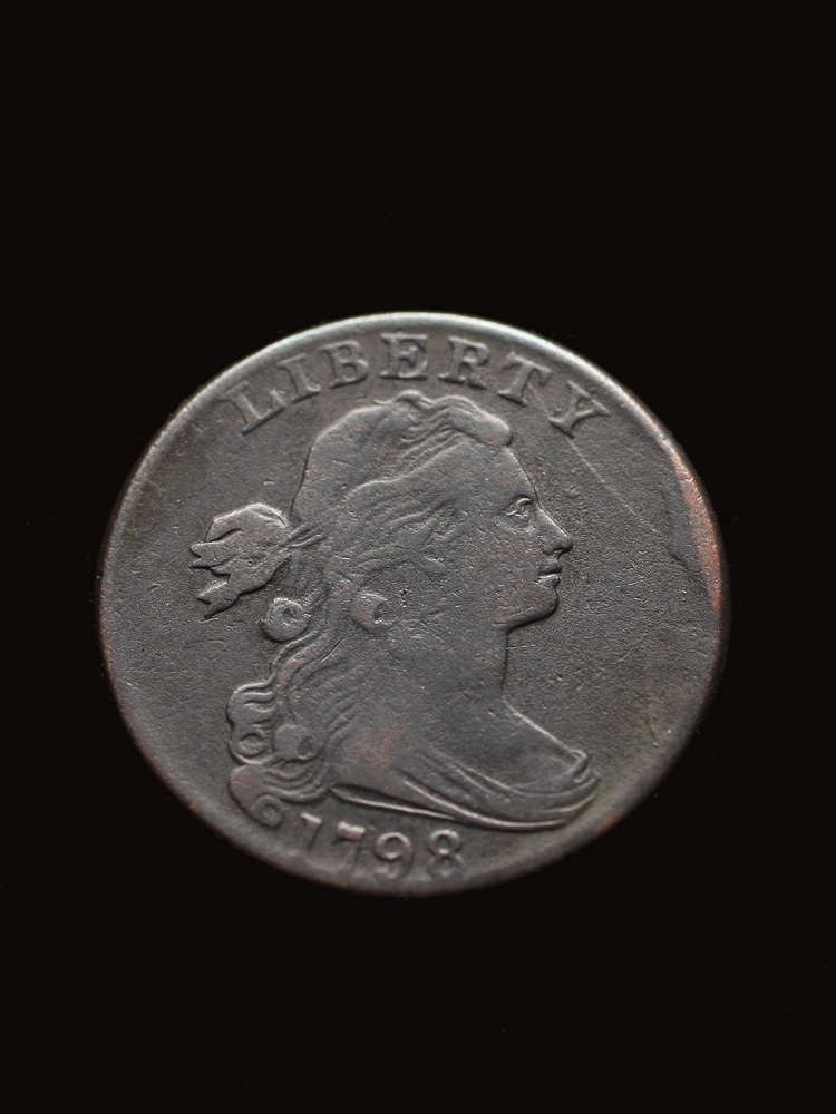 COIN - (1) Draped Bust large cent 1798