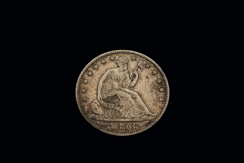 COIN - (1) Liberty Seated half